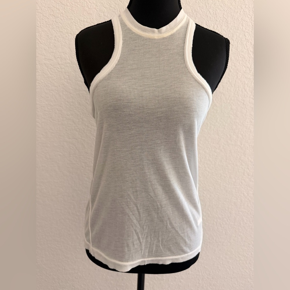 Free People Ribbed Racerback Tank Top